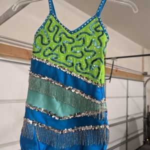 Baton dance solo outfit